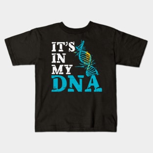 It's in my DNA - kazakhstan Kids T-Shirt